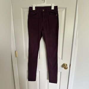 Women's Purple Jeans